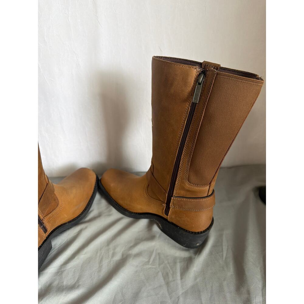 Harley-Davidson Women's Korsen Tall Ride Waterproof Moto boots 9 NWT - Picture 5 of 7